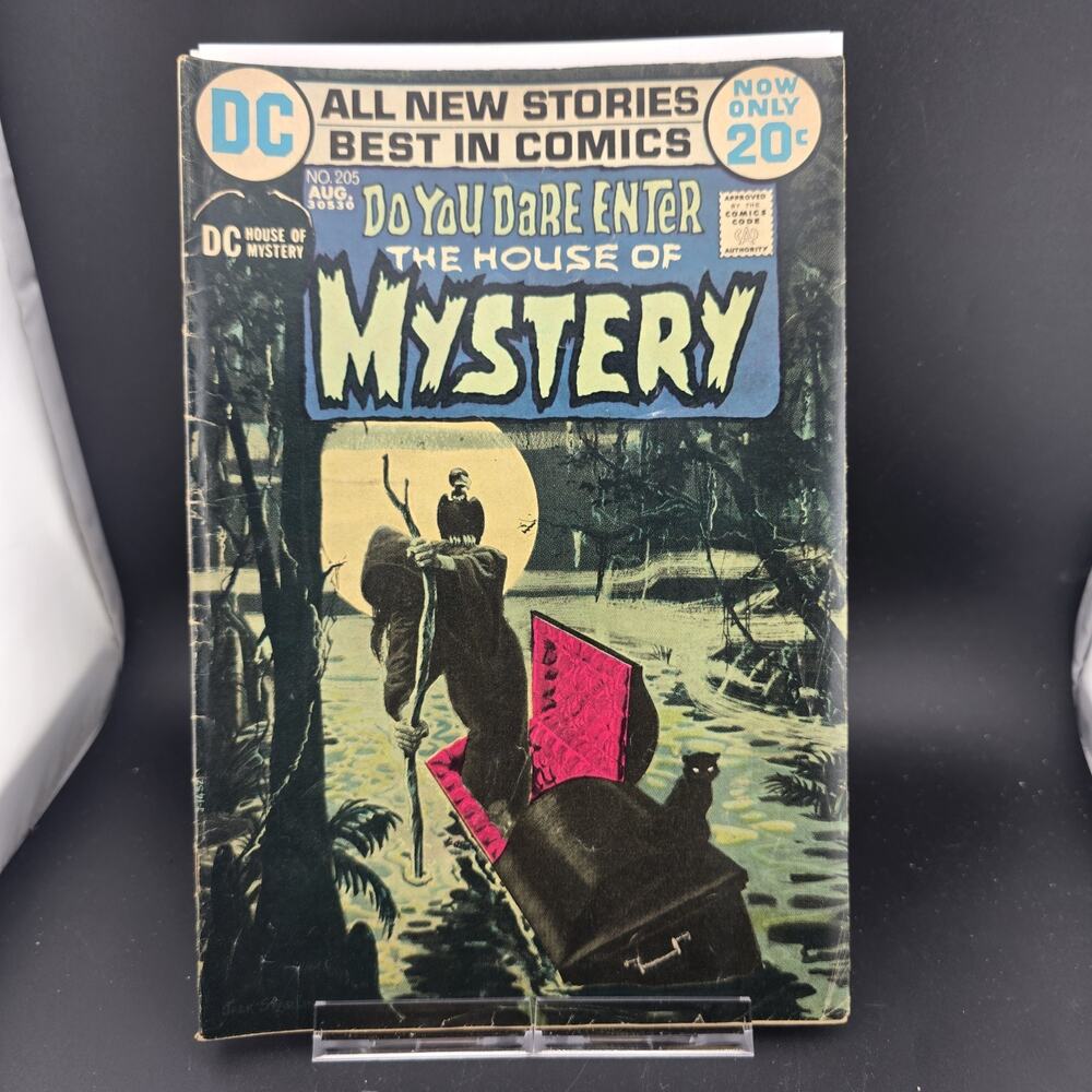 House of Mystery #205 (1972 DC) Wrightson Cover Mid-Low Grade Raw VG 4.0